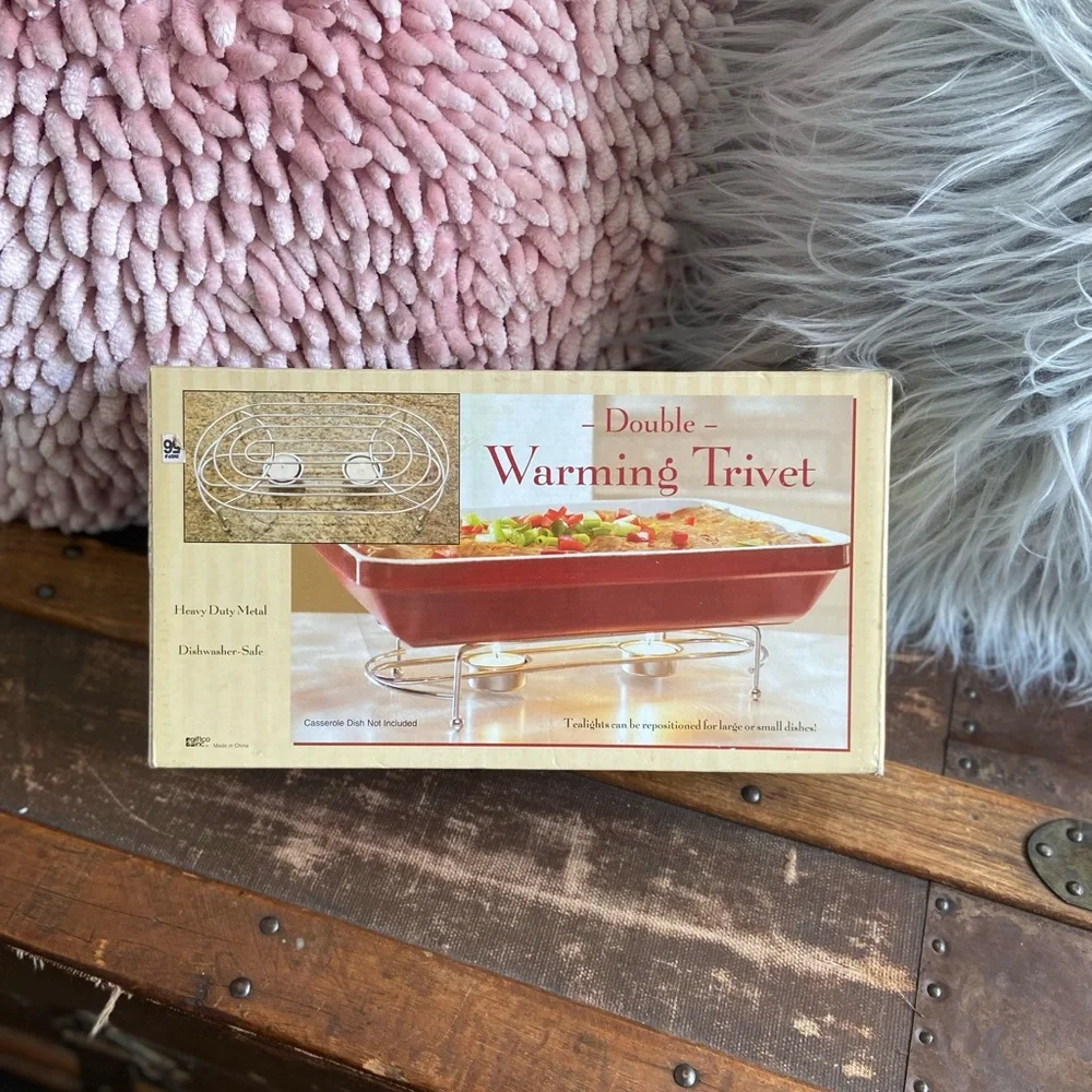 New Double Warming Trivet for small dishes.
